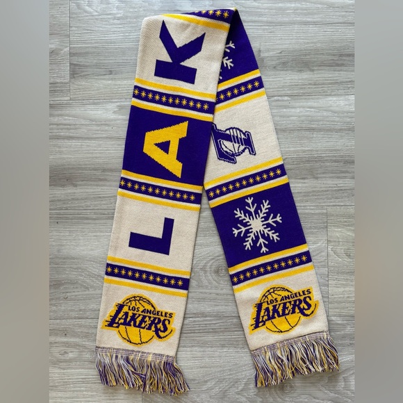 Authentic Los Angeles Lakers Scarf - Picture 1 of 6